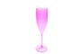 Imagem de Kit 14 Taças De Champanhe Acrílico Cristal Pink 150 Ml