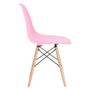 Imagem de KIT - 14 x cadeiras Charles Eames Eiffel DSW - Base de madeira clara