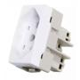 Imagem de Kit 15 conjunto 4x4 tomada 20a + interruptor paralelo sleek