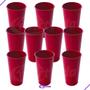 Imagem de KIT 15 Copos Coloridos Plástico Unidade 330ML - Long Neck - Ideal para Festas, Eventos e Personalização - Variedade de Cores Disponíveis para Personalização Criativa Cores: Preto, Branco, Vermelho, Rosa, Amarelo, Laranja, Azul, Verde, Lilás - ArtVida