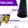 Imagem de KIT 15 Copos Coloridos Plástico Unidade 330ML - Long Neck - Ideal para Festas, Eventos e Personalização - Variedade de Cores Disponíveis para Personalização Criativa Cores: Preto, Branco, Vermelho, Rosa, Amarelo, Laranja, Azul, Verde, Lilás - ArtVida