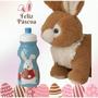 Imagem de Kit 15 Garrafinhas Squeeze 250ml Infantil Coelho da Páscoa