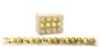 Imagem de Kit 15 Mini Bolas Natal Dourada Glitter, Fosca, Lisa 3cm