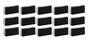 Imagem de Kit 15 Modulo Interruptor Simples 10A Preto - Tramontina