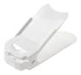 Imagem de Kit 15 Organizadores de sapato com furo: sapato, saltos e tênis com regulagem de altura - Branco