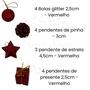 Imagem de Kit 15 Pendentes Diversos De Natal Enfeite Árvore Natalino
