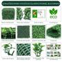 Imagem de Kit 15 Placas de Grama Tapete de Planta Artificial Buchinho Decoração Interna Verde 40x60cm