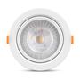 Imagem de Kit 15 Spot Led 3w Redondo 6000k Branco Frio Dicróica Direcionável Embutir
