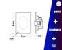 Imagem de Kit 15 Spot LED Luminária Cob Quadrado 3w Branco Frio Casa Quarto L&D 0174