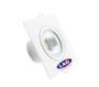 Imagem de Kit 15 Spot LED Luminária Cob Quadrado 3w Branco Frio Casa Quarto L&D 0174