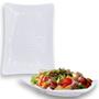 Imagem de Kit 15 Travessas Salada Fruteira para Buffets Profissional 37,3 Cm Branca em Melamina Premium  Bestfer 