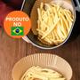 Imagem de Kit 150 Forro Papel Airfryer Descartável Forma Antiaderente