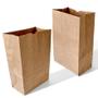 Imagem de Kit 150 Sacos de Papel Kraft 15x20x7 - Resistentes e Sustentáveis para Delivery e Produtos Compactos