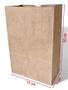 Imagem de Kit 150 Sacos de Papel Kraft 15x20x7 - Resistentes e Sustentáveis para Delivery e Produtos Compactos