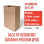 Imagem de Kit 150 Sacos de Papel Kraft 15x20x7 - Resistentes e Sustentáveis para Delivery e Produtos Compactos