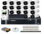 Imagem de Kit 16 Câmeras Intelbras VHL 1220 B Full HD 1080 + DVR Intelbras 1216 + Acessórios C/Hd 2TB Completo