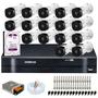 Imagem de Kit 16 Câmeras Intelbras VHL 1220 B Full HD 1080 + DVR Intelbras + Acessórios 20m Infravermelho