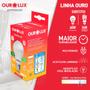 Imagem de Kit 16 Lâmpada Led Bulbo 9w Branco Frio (6500k) - Ourolux