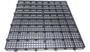 Imagem de Kit 16 Pisos Plástico Preto Estrado 50X25Cm