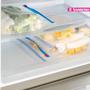 Imagem de Kit 16 Sacos Plásticos Herméticos para Alimentos Abre Fecha Sanremo 3L