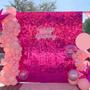 Imagem de Kit 16 Unidades Painel Decorativo Lantejoula Shimmer Wall Rosa