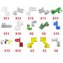 Imagem de Kit 160 Grampos Presilhas Clips Fixadores Forros Porta Carro