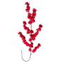 Imagem de Kit 18Galhos de Cerejeira p/ Parede de flores arvores artesanatos Flores Artificiais preço atacado