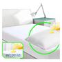 Imagem de Kit 1Capa Protetor Colchão Solteiro +2 Capas Fronha Travesseiro C/ziper Impermeáveis