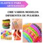 Imagem de KIT 1un FABRICA DE PULSEIRA 600pcs + 1un ESTOJO SILICONE 500un