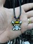 Imagem de Kit 2.0 One Piece 1 Pulseira Amarrar + 1 Colar Caveira Do