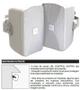 Imagem de Kit 2.1 Caixa JBl Control SA-PRO C-SA5 Branco +CUBE 8 Branco