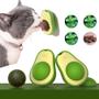 Imagem de Kit 2 Abacate Catnip Brinquedo InterativoAdesivo GrudaParede