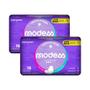 Imagem de Kit 2 Absorventes Modess Malha Suave com Abas 16un cada
