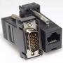 Imagem de Kit 2 Adaptador Vga Rj45 Cabo Rede Extensor Extensao Monitor