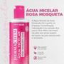 Imagem de Kit 2 Águas Micelar Rosa Mosqueta Limpa Tonifica Hidrata Íons Dermachem 250ml