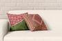 Kit 2 Almofadas Com Enchimento Flores Étnico Rosa e Verde - Core Decore Imagem de Kit 2 Almofadas Com Enchimento Flores Étnico Rosa e Verde