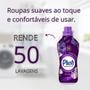 Imagem de Kit 2 Amaciante Roupas Concentrado Lavender Plush Sanol 1L