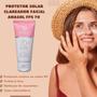 Imagem de Kit 2 Anasol Protetor Solar Fps 70 Facial Com Clareador 60 G