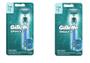 Imagem de Kit 2 Aparelho De Barbear Gillette Mach 3 Aqua - P&G