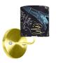 Imagem de Kit 2 Arandela Dourado De Cupula Cilíndrica Giz