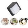 Imagem de Kit 2 Arandelas Iglu Quadrada 12W 3000K Bivolt IP65