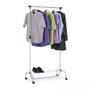 Imagem de Kit 2 Arara Roupas Com Grade E Portátil - Compre Agora (*)so