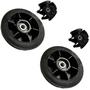 Imagem de Kit 2 Arrastes do Copo e 2 do Motor para Liquidificador Cadence Robust e Oster Powerfull (Pretos)