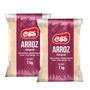Imagem de Kit 2 Arroz Integral CBS Tipo 1 1kg