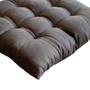 Imagem de KIT 2 Assentos Almofadas Futon Cadeira Grande Cheia Decorativa Sofá Poltrona Cama Fita Para Amarrar 40x40cm