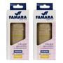 Imagem de Kit 2 Atadura Elástica 15cm x 1,30m Bandagem Alta Compressão Faixa Ortopedia Enfermagem Varizes Famara