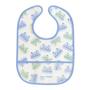 Imagem de Kit 2 Babadores Impermeável Easy Clean  Azul  Multikids Baby