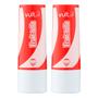 Imagem de Kit 2 Balm Labial Fruittella Morango com Creme Protetor Hidratante Lip Sabor Bala 3,5g Vult