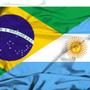 Imagem de Kit 2 Bandeiras  Brasil + Argentina 150x90 Copa do Mundo
