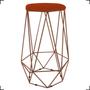 Imagem de Kit 2 Banquetas Decorativas Para Sala Hexagonal Aramado Base Bronze/Dourada/Preta Suede Cores - Clique E Decore